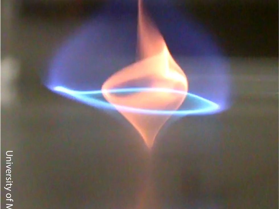 Researchers Just Discovered A New Type Of Flame, And It May Help Save The Environment