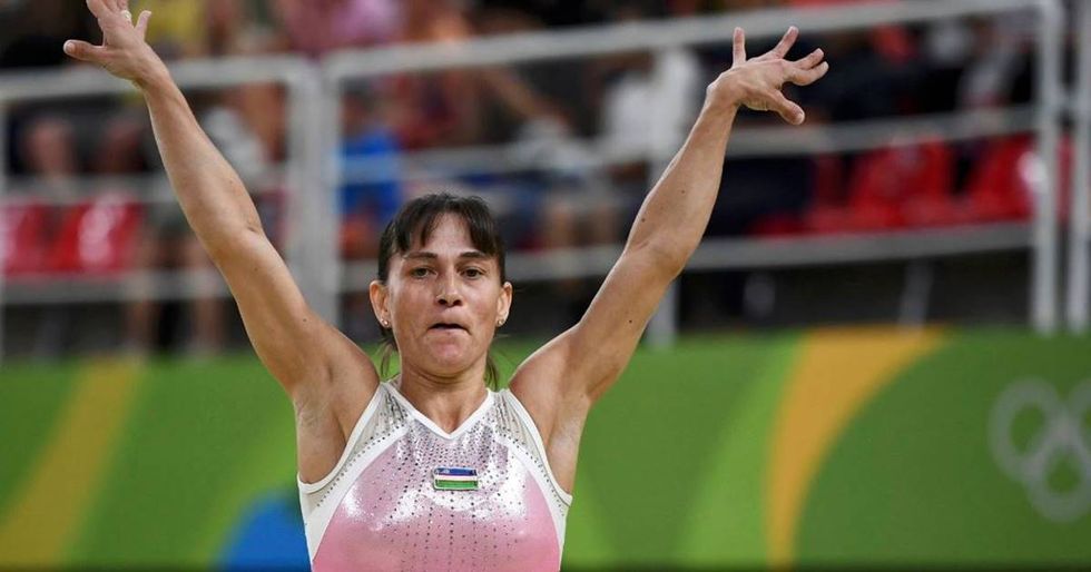 41-Year-Old Gymnast Oksana Chusovitina Is The Oldest Woman To Ever Compete In Olympic Gymnastics