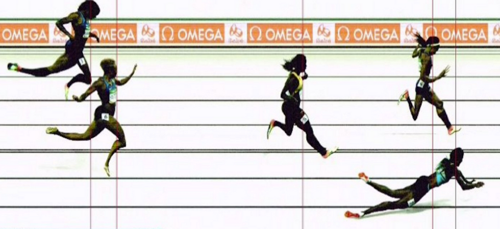 Runner Dives Across The Finish Line To Win Gold And Many Are Not Happy About It
