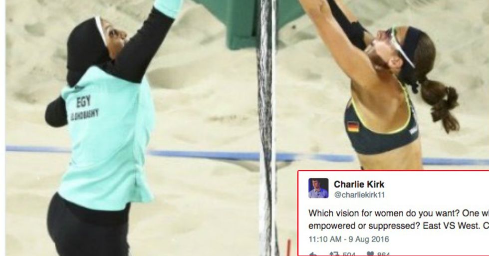 Charlie Kirk Totally Misses The Point Of A Beautiful Olympic Photo