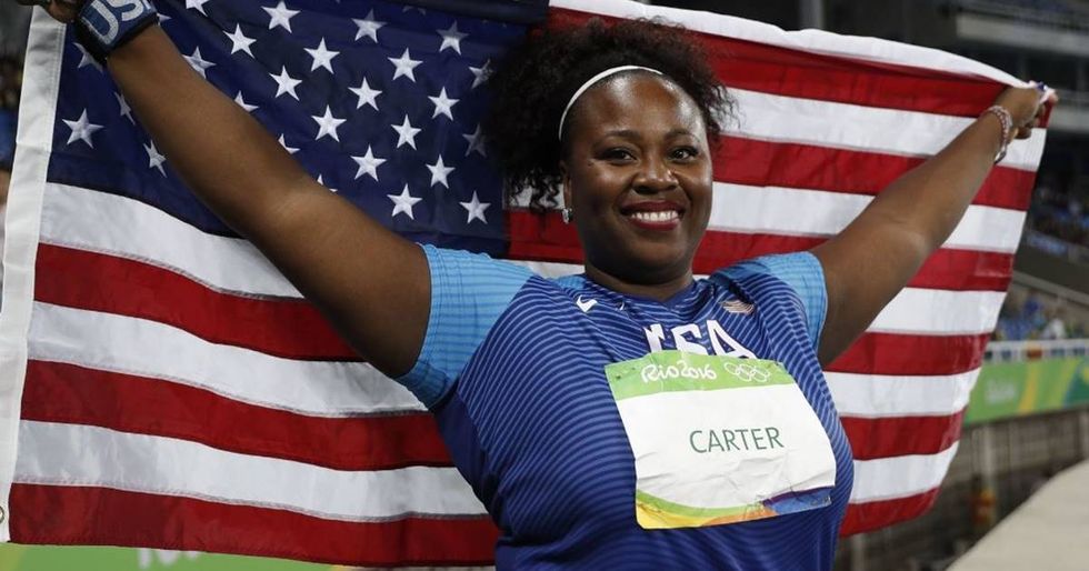 Gold Medalist Michelle Carter Brings Body Positivity To The Olympics