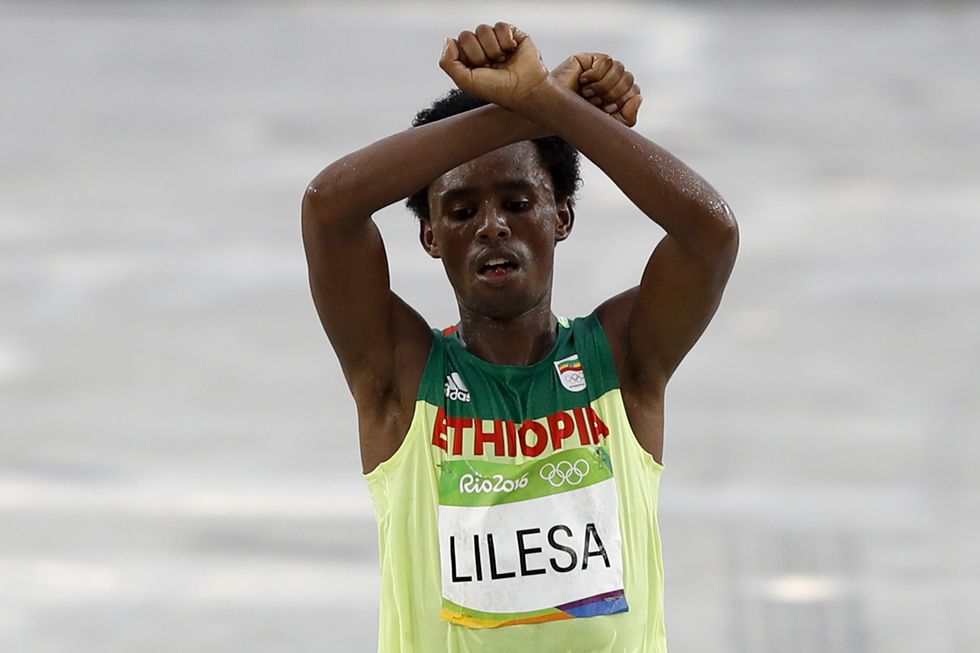 Olympic Medalist Fears For His Life After Protesting Against Ethiopian Government