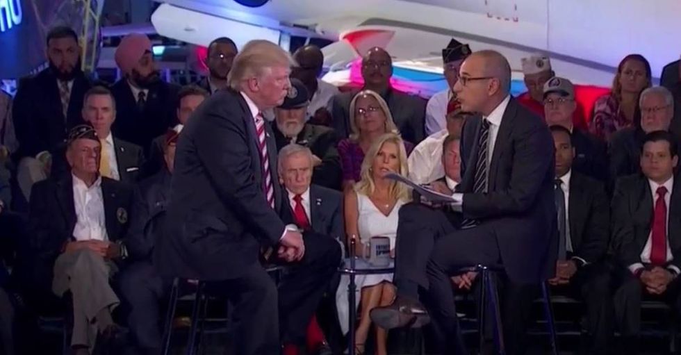 Trump Defends His Victim-Blaming Tweet On Military Sexual Assualt