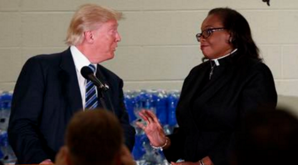 Church Pastor Shuts Down Trump With One Brief Sentence