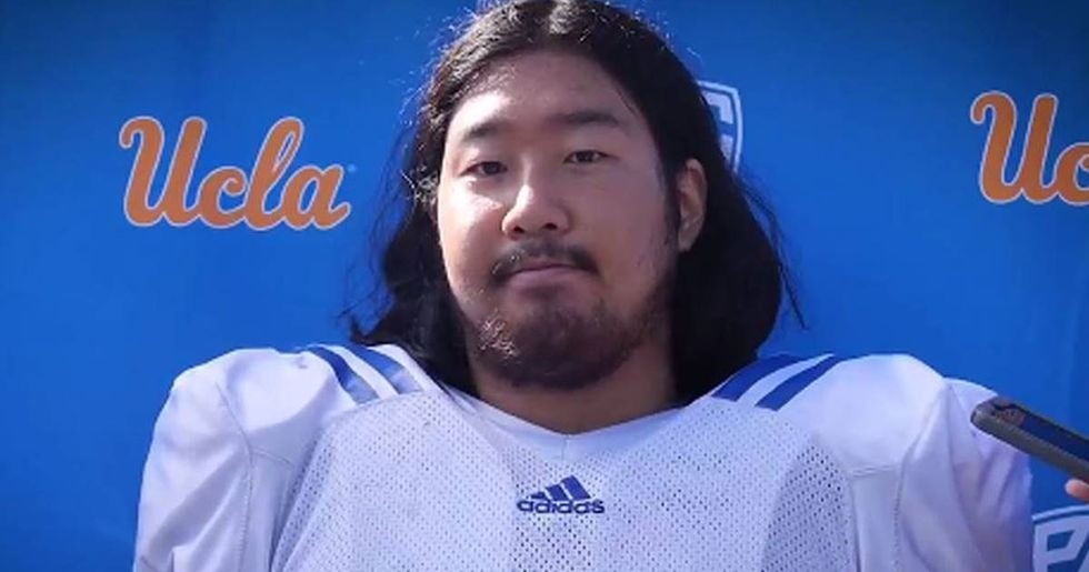Meet The First Full-Heritage Japanese Person To Play For A Major College Football Team