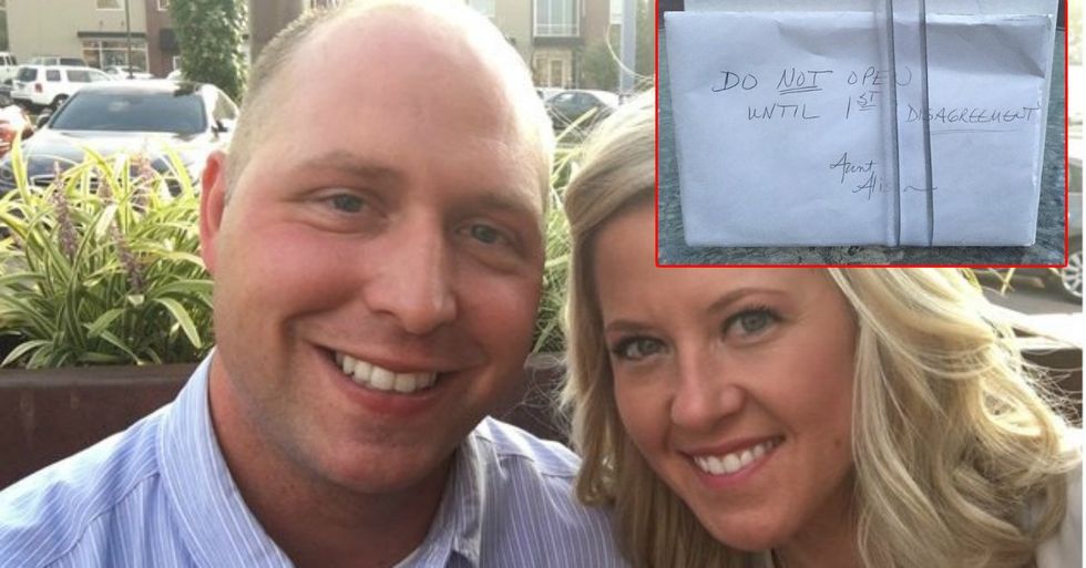 Couple Finally Opens A Mysterious 9-Year-Old Wedding Gift