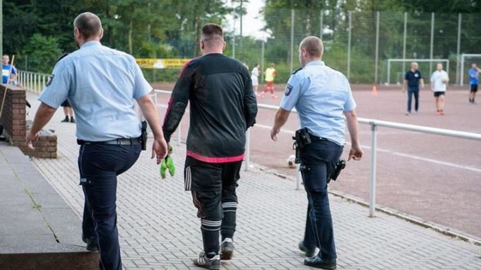 This Goalie’s Performance Was So Bad, He Got Arrested
