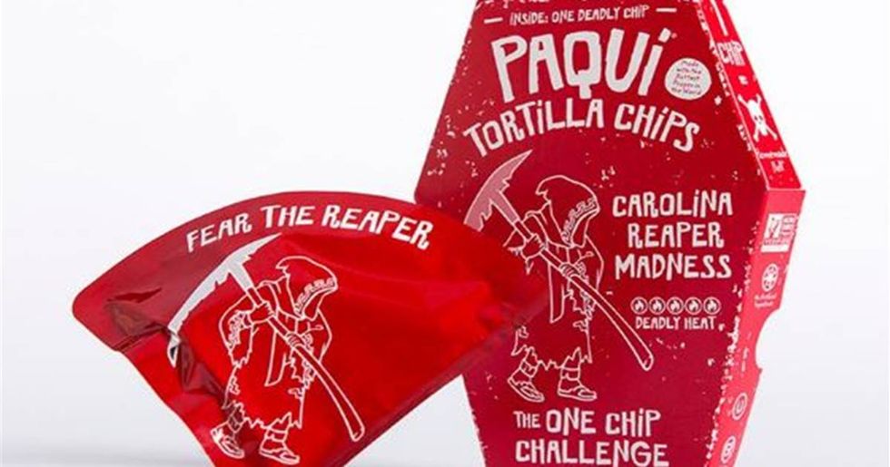 Carolina Reaper Madness Chips Are So Hot They’re Only Sold One At A Time
