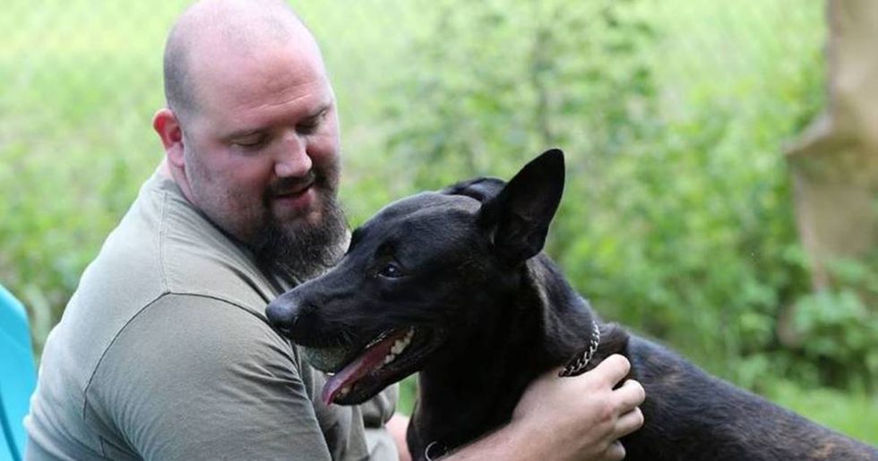 Service Dog Helps Retired NFL Lineman Adjust To Post-Football Life