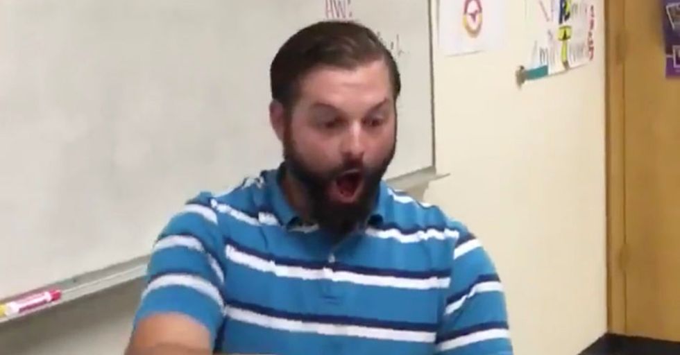 Student Surprises Caring Teacher With The Sneakers He’s Wanted Since Childhood