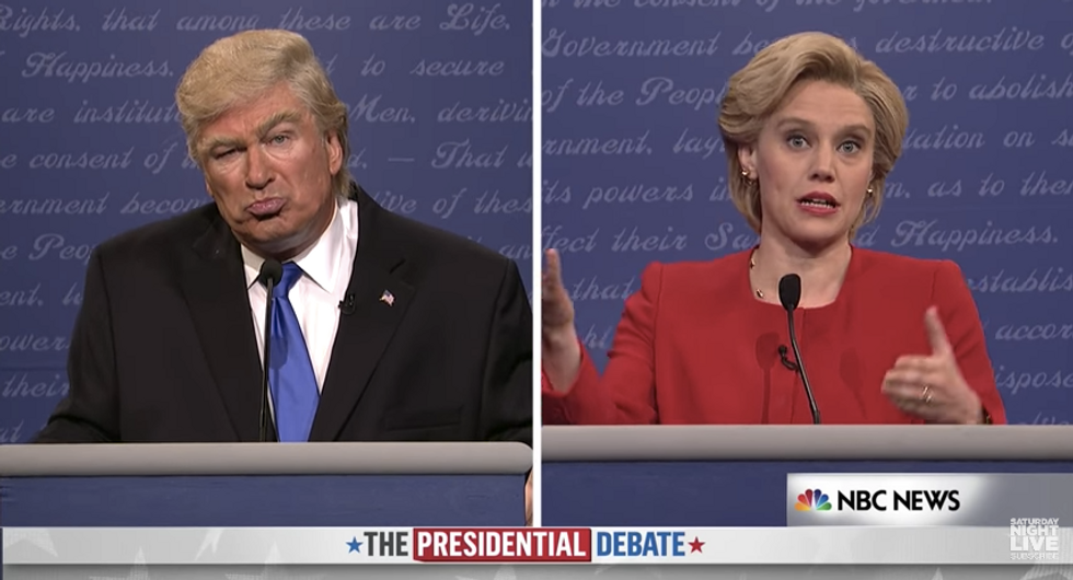 SNL’s Debate Sketch Put This Election Right Where It Belongs
