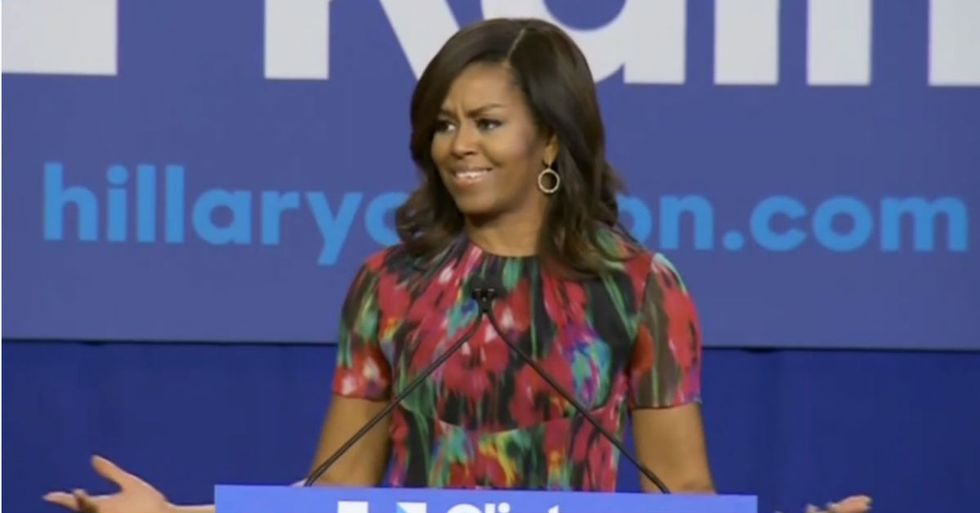 Michelle Obama Just Destroyed Trump In Powerful Speech