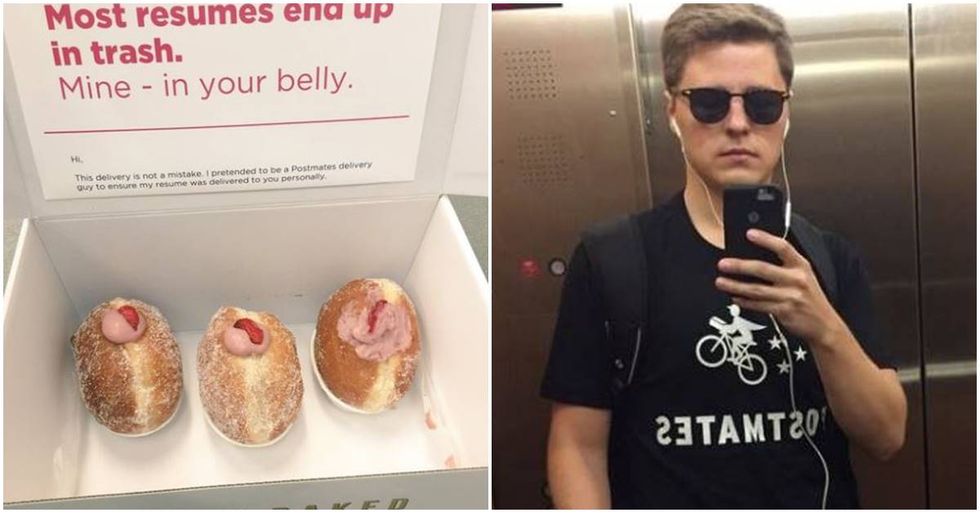 Marketing Pro Delivers His Resume In A Box Of Doughnuts