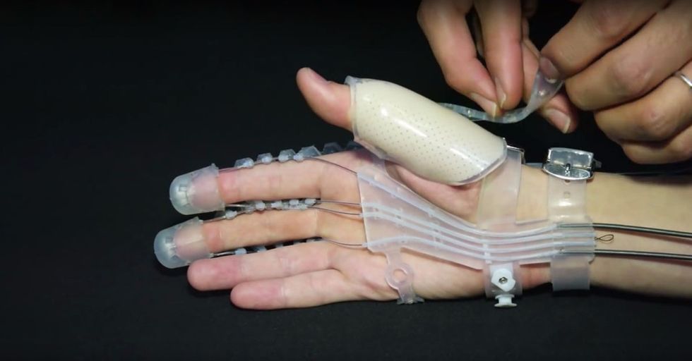 This Groundbreaking Exo-Glove Promises Independence For Its Disabled Users