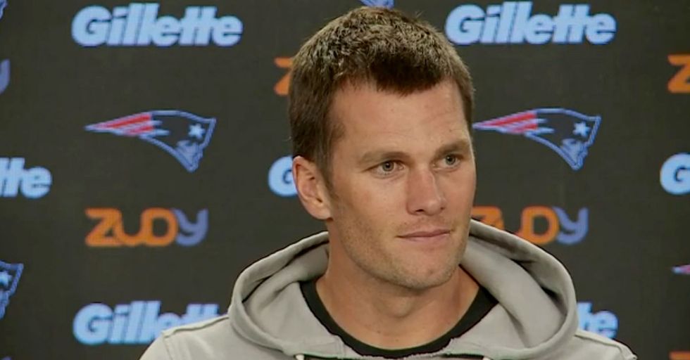 Tom Brady Can’t Run Away Fast Enough When Asked About Trump’s ‘Locker Room Talk’