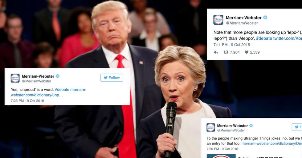 The Fake Words Everyone Was Looking Up After The Debate