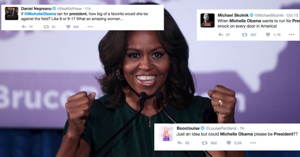 The Internet Is Practically Begging Michelle Obama To Run For President