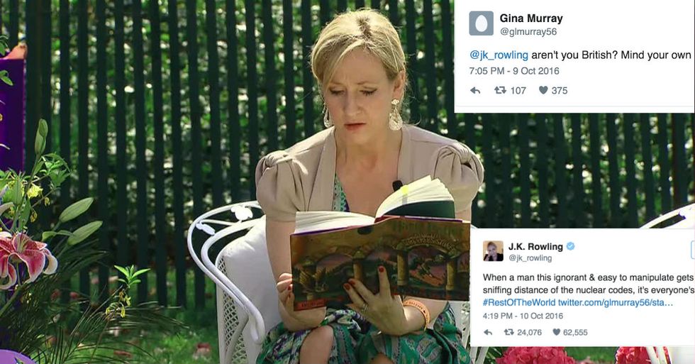 J.K. Rowling Closes The Book On Trump With One Magical Tweet