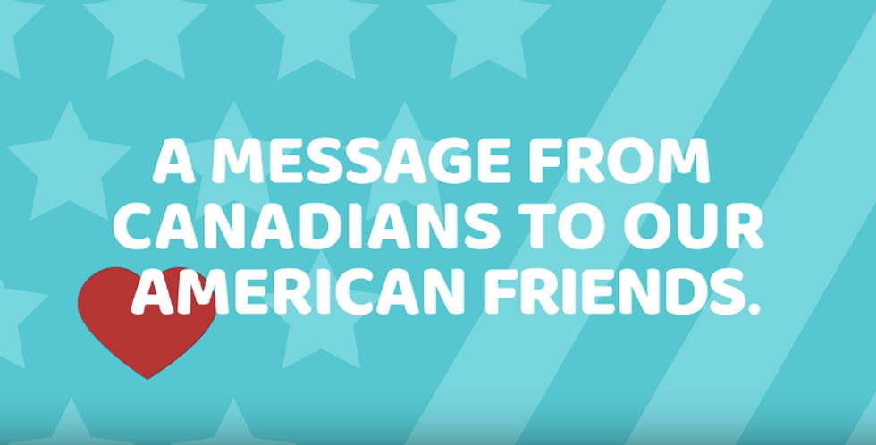Canada Tries To Cheer America Up In Touching New Video