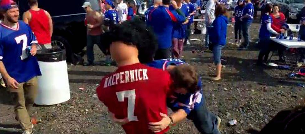 Buffalo Bills Fans Find New Ways To Hate On Colin Kaepernick