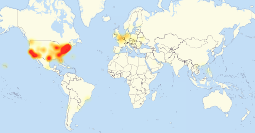 Many Popular Web Sites Including Twitter, Reddit, And Netflix Have Been Taken Offline By Massive Continuing Cyberattacks