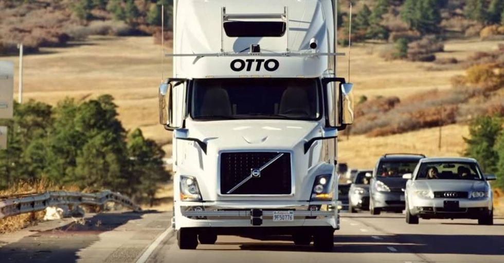 Self-Driving Truck Completes A 120-Mile Beer Delivery
