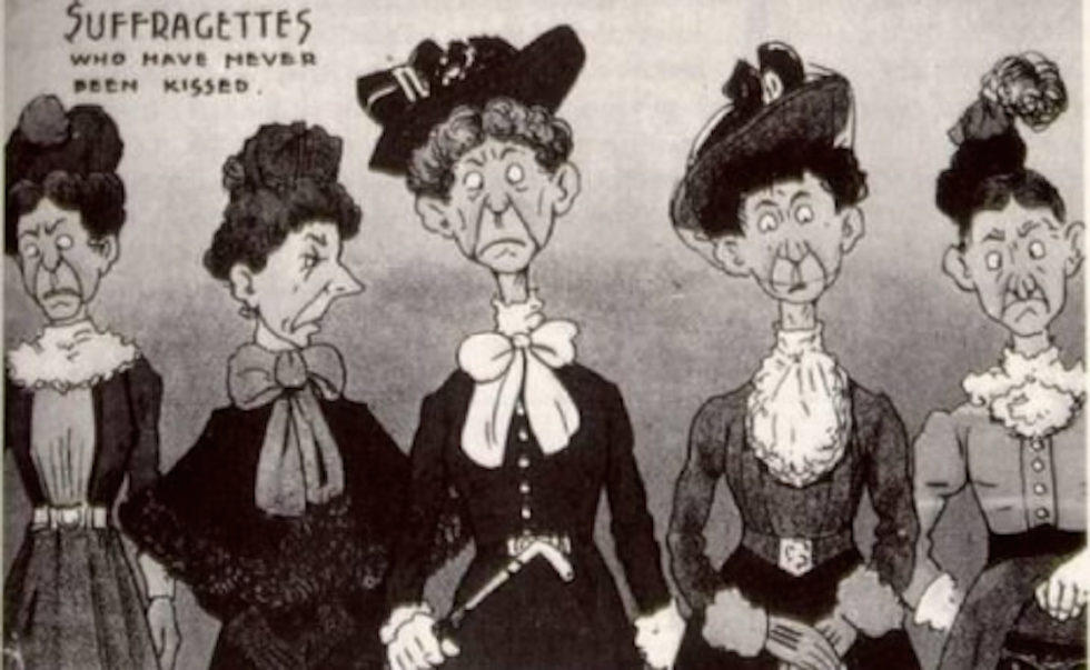 These Sexist, Old Postcards Are Eerily Similar To Tweets By Trump Supporters