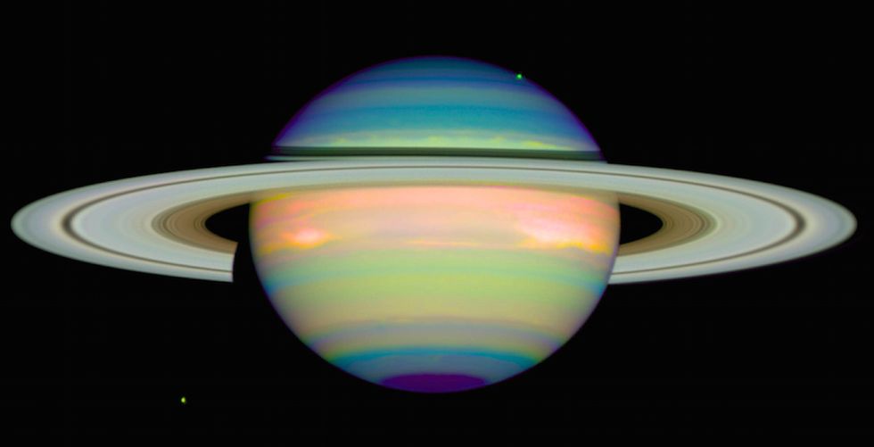 Saturn’s North Pole Just Changed Color And Nobody Knows Why