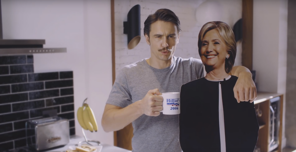 Adele And James Franco Just Gave Hillary Clinton The Best Birthday Presents Ever