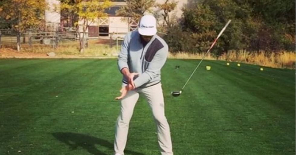 This Golf Trick Shot Is So Smooth, People Think It’s Been Faked