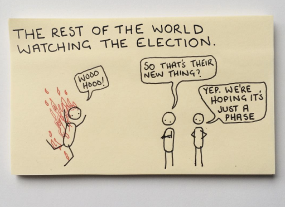 This Artist’s Post-it Notes Brilliantly Explain The Modern Human Condition