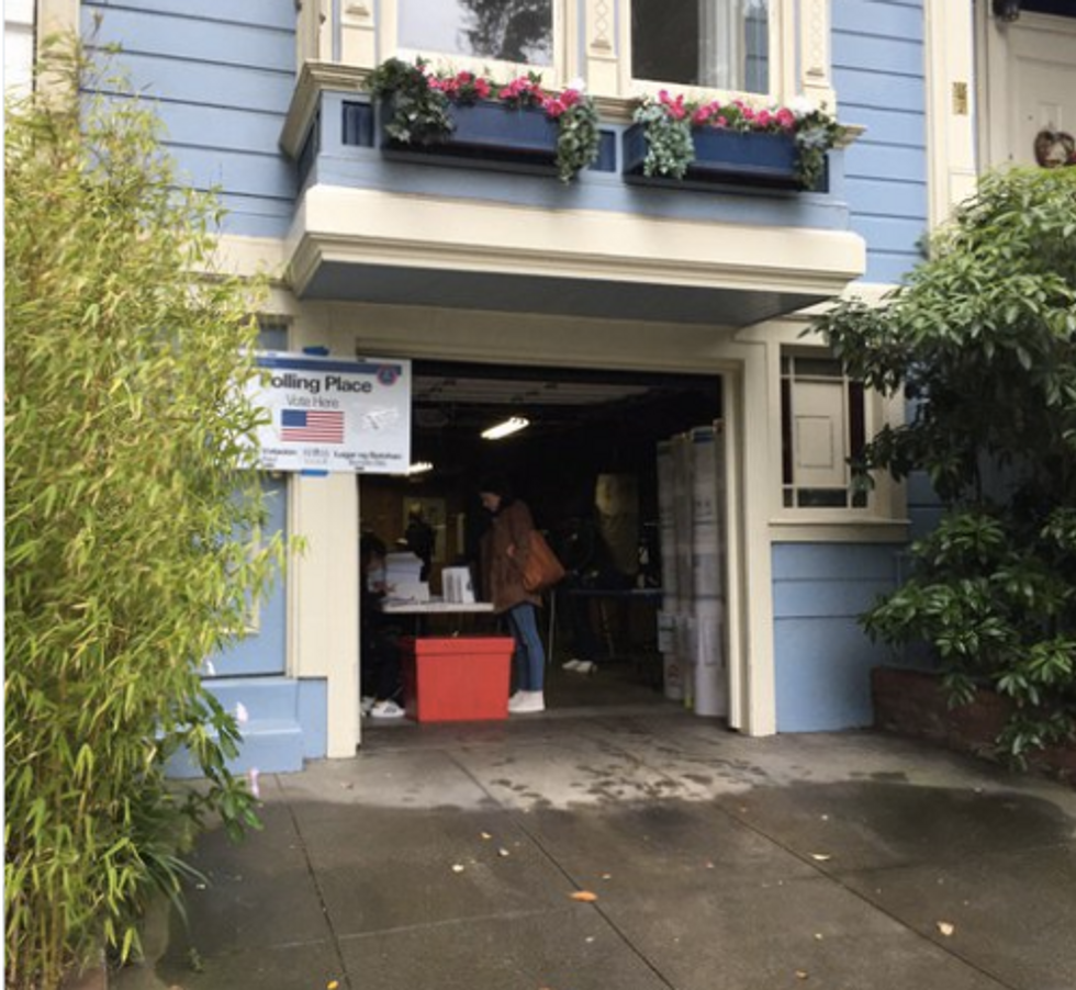 For Many In San Francisco, Home Is Where The Polling Place Is