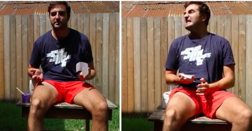 Watch These Men Experience The Hair Removal Process In Breathtaking Slow-Motion