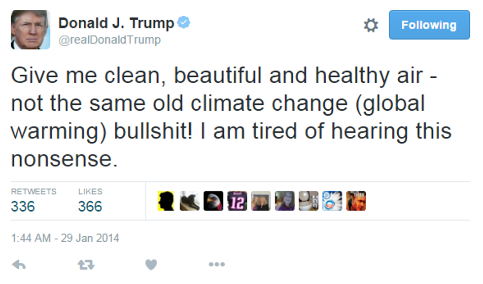 How To Talk To A Climate Change Denier In The Donald Trump Era