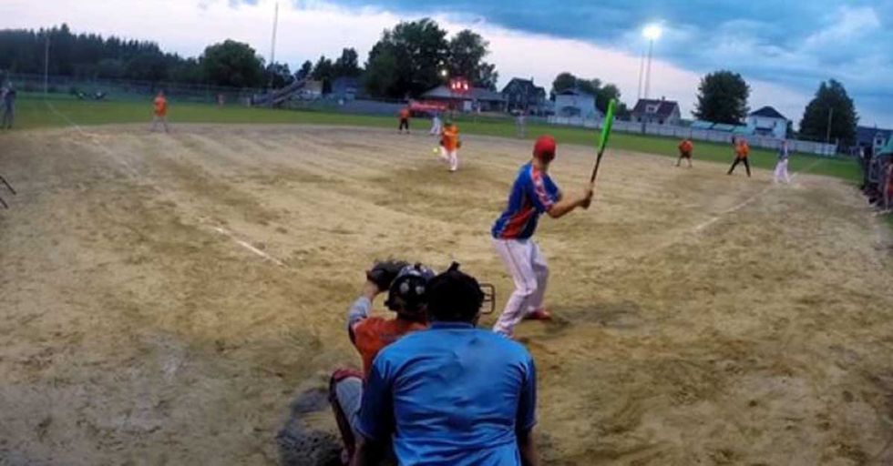 This Beautiful Behind-The-Back Home Run Is As Effortless As It Is Unexpected