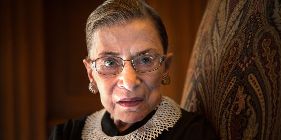 Ruth Bader Ginsburg Just Signaled Her Dissent Toward Trump With A Simple Fashion Statement