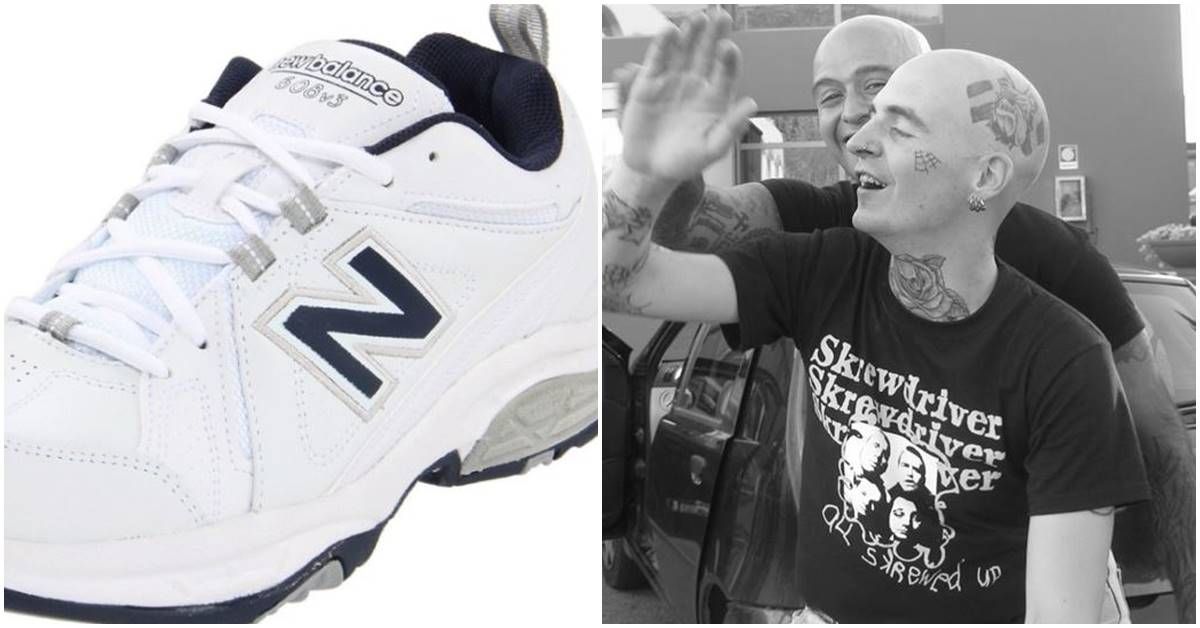 black and white new balance sneakers