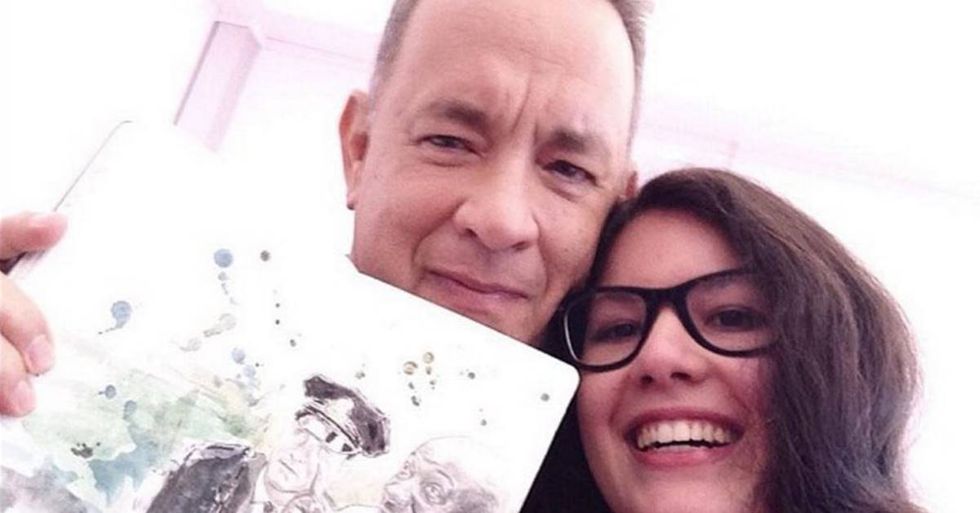 Tom Hanks Had A Gracious Gift For An Artist Who Made A Sketchbook Of His Movie Characters