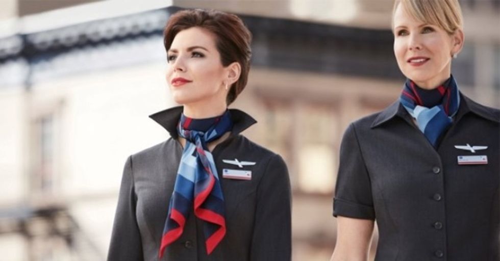 American Airlines’ New Flight Attendant Uniforms Are Making People Physically Sick