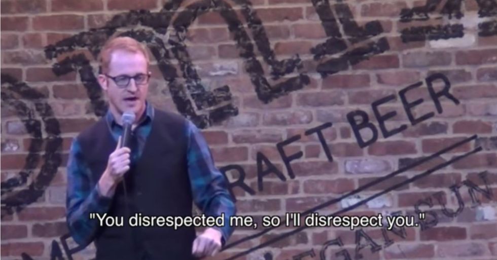 Comedian Shuts Down Heckler Cop After Joke About Police Violence