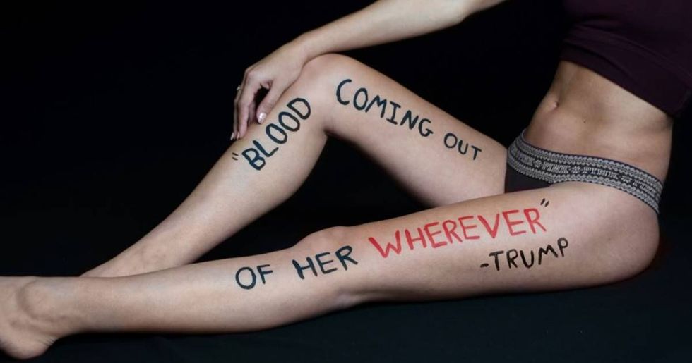 NSFW: College Student Creates Powerful Anti-Trump Photo Shoot