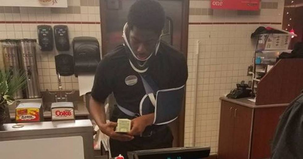 Man Raises $42,000 For Generous Fast Food Cashier