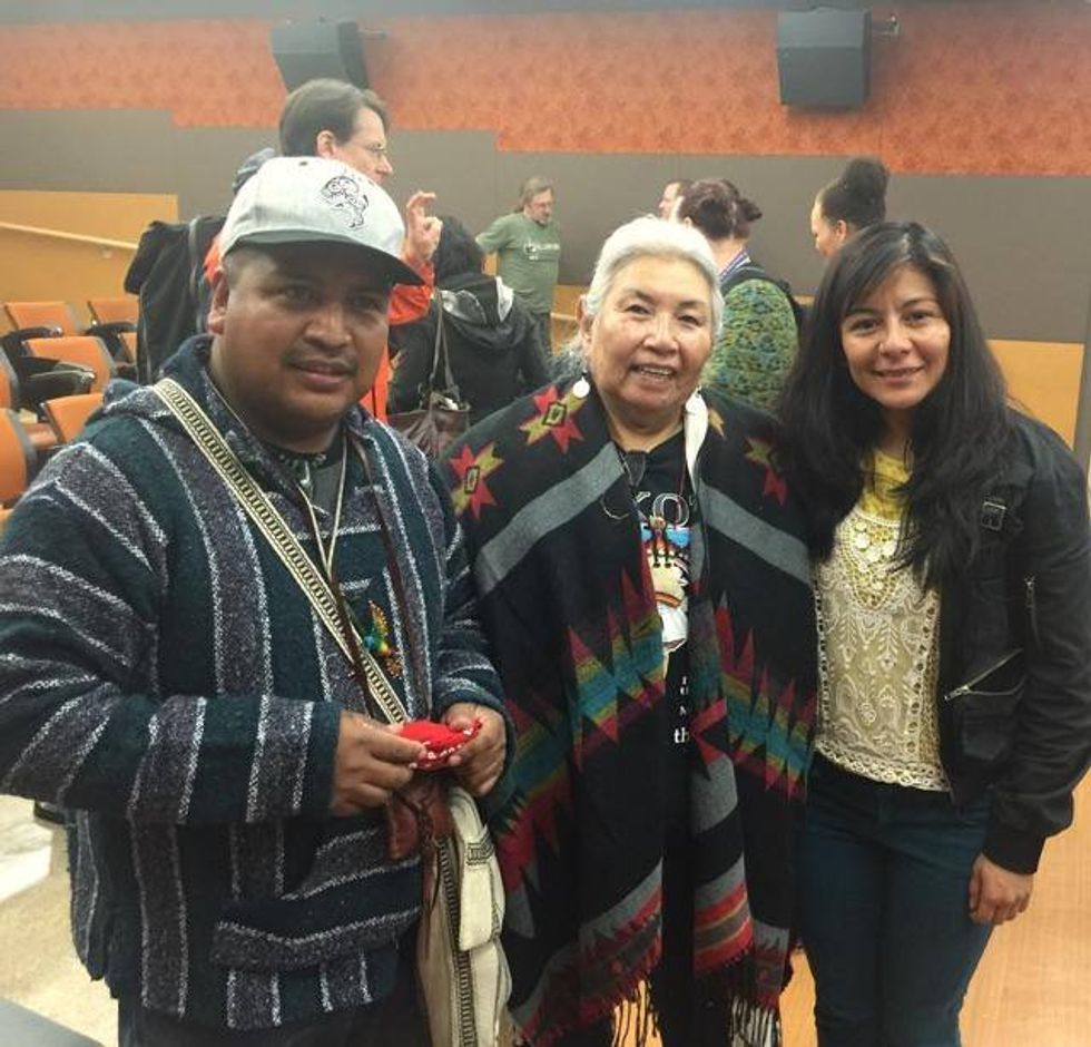Electoral College Member Votes For Faith Spotted Eagle