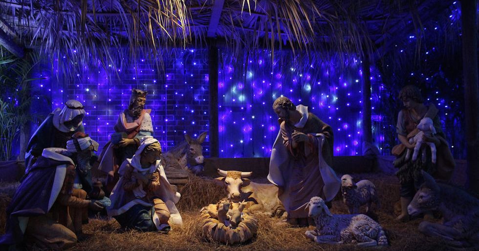 Photo Shows What A Nativity Scene Would Look Like Without Jews, Arabs, Or Africans