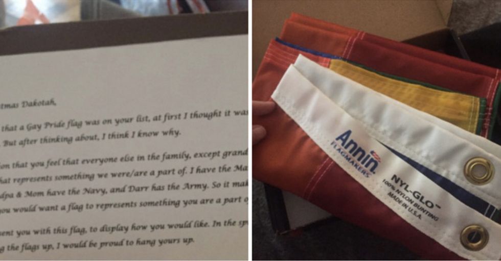 Marine Offers An Emotional Response After His Daughter Asked For A Gay Pride Flag