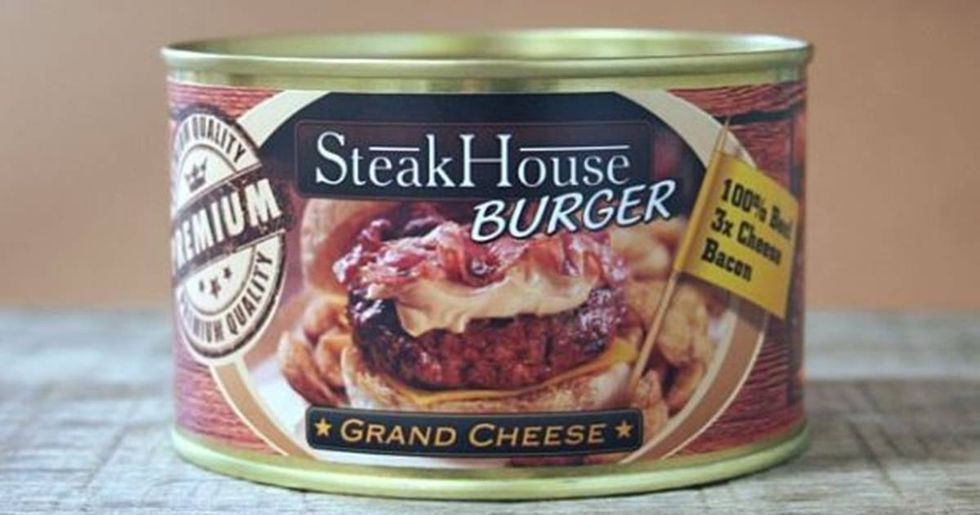 The Wolfe Pit Eats The Legendary Cheeseburger In A Can