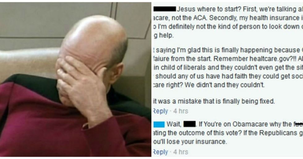 The Way This Emotional Obamacare Facebook Debate Abruptly Ends Is Almost Too Good