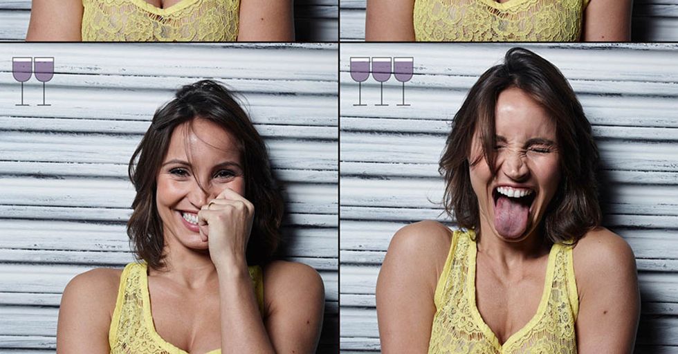 These Portraits Show People’s Change In Mood And Appearance After 1, 2, And 3 Glasses Of Wine