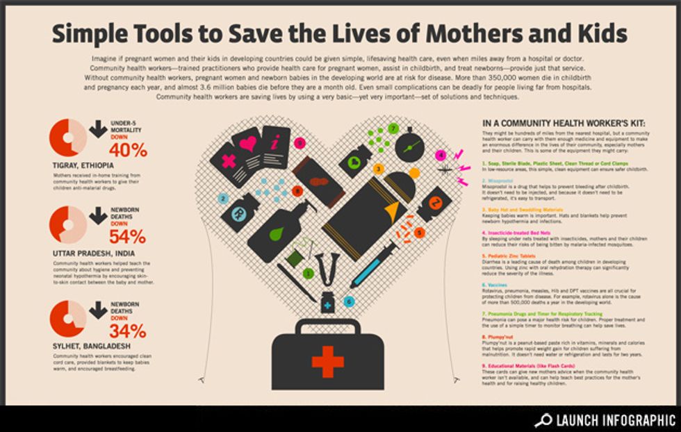 Infographic: How Community Health Workers Save Lives in the Developing World