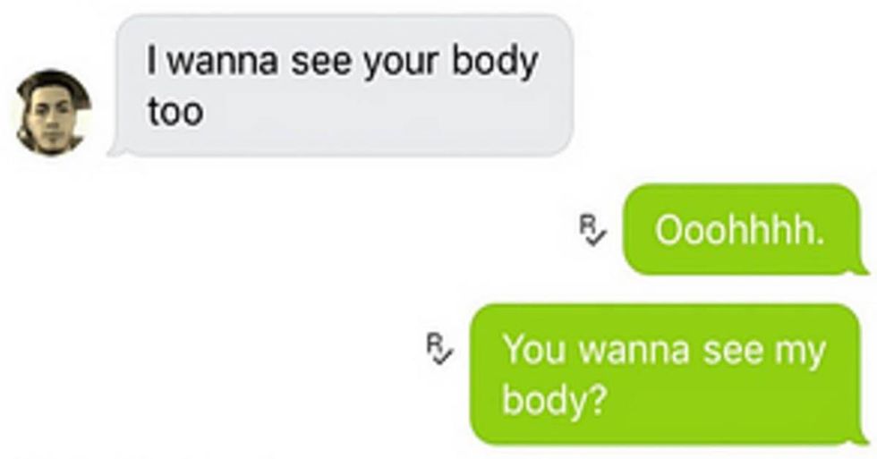 Girl Perfectly Trolls Pervy Guy Who Asked For Nude Pictures